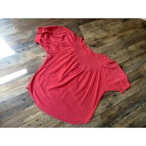 Vintage California Connection Inc. Red/Pink Flowy Blouse